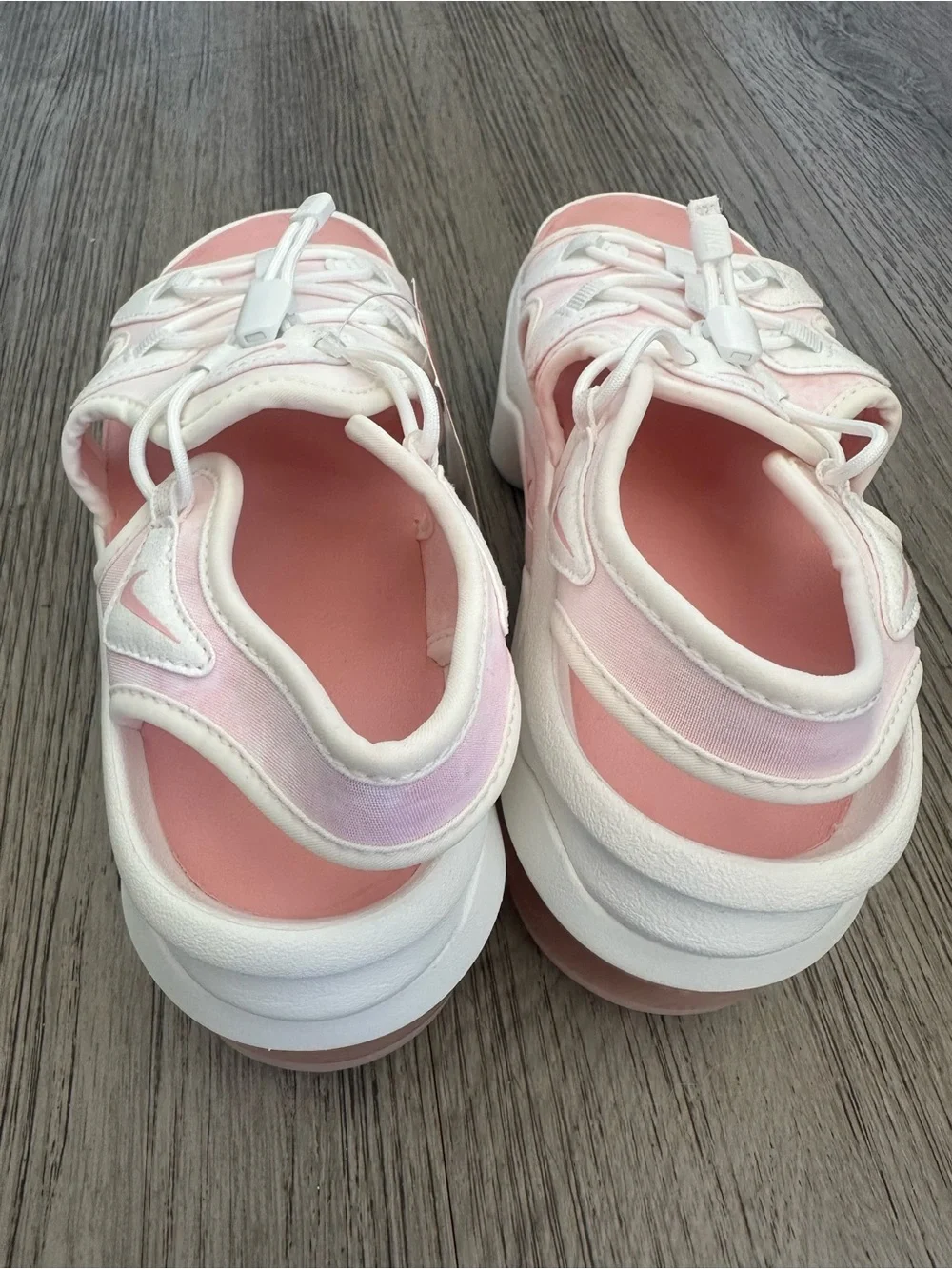 Nike Air Max Koko Platform Sandals Pink Glaze White NWT Size 7